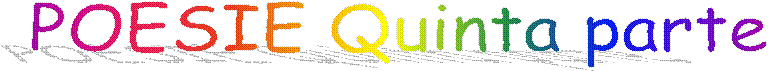 POESIE Quinta parte